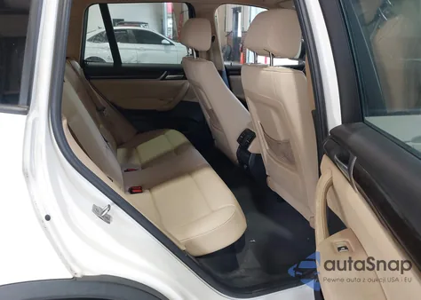 2017 BMW X3 Sdrive28I из США, поврежденный, VIN 5UXWZ7C33H0V92809